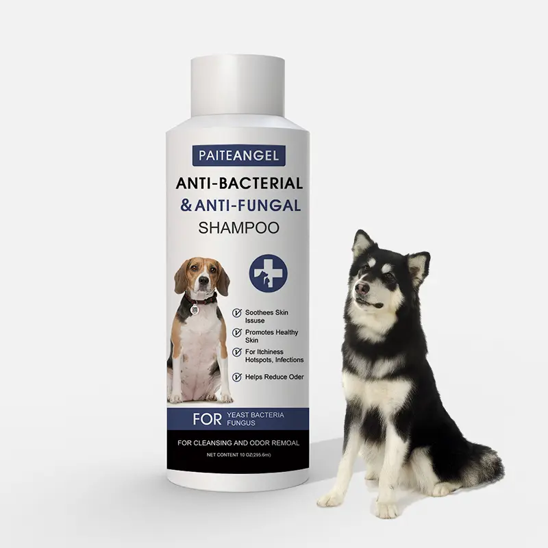 Custom Brand Logo Dog Shampoo And Conditioner Reduce Skin Irritations Anti-Bacterial & Anti-Fungal Organic Pet Shampoo For Dogs