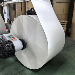 Chất lượng cao Brown Craft giấy cuộn không thấm nước PE lớp phủ tùy chỉnh chiều rộng in cán giấy tờ cho đồ uống cà phê - Product Image 1