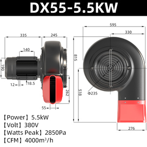 220V <b>Car</b> Dryer <b>Blower</b> for 360 Degree Touchfree Drying System - Product Image 1