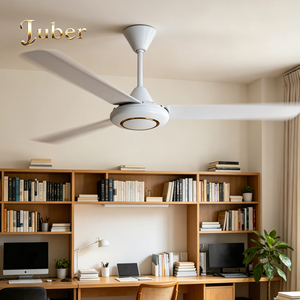 Ventilador de Techo <span class=keywords><strong>JUBER</strong></span> de 56 Pulgadas con 3 Aspas, Motor de CC de Cobre Puro, Funcionamiento Silencioso de 30-34 dB y Colores Personalizables al por Mayor - Product Image 5