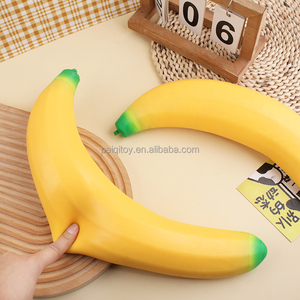 Jumbo Kawaii Soft Giant Fruit <b>Squishies</b> Banana-Style Squeeze Toys for Stress Relief Slow Rising TPR <b>Squishies</b> Fidget Toys - Product Image 5