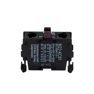 โมเอลเลอร์ M22-K10 ชุดคอนแทคเอลิเมนต์ซีรีส์ M22, 1 N/O, ติดตั้งด้านหน้า, ขั้วต่อแบบสกรู, IP20 - Product Image 2