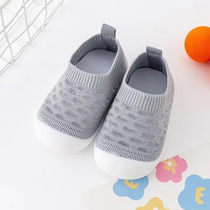 <strong>Baby</strong> Walking <strong>Shoes</strong> Soft Soles Fly-knit Single Mesh Breathable Summer Sandals Non-slip Plaid Unisex for Children Aged 6 <strong>Months</strong> <strong>3</strong> - Product Image 3