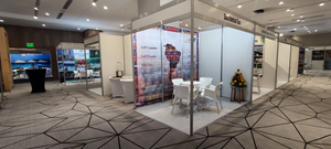 Profilo di estrusione in alluminio serie 6000 colonna in serie a 8 vie in posizione verticale per espositiva cabina Shell schema di alta qualità - Product Image 6