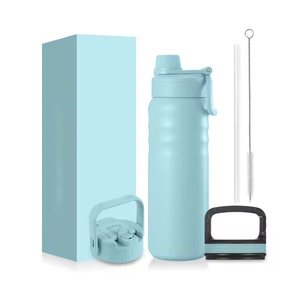 Termo Deportivo de Acero Inoxidable 304 de Doble Pared, Libre de BPA, de 18 oz, Botella de Agua con Aislamiento al Vacío para Niños - Product Image 2