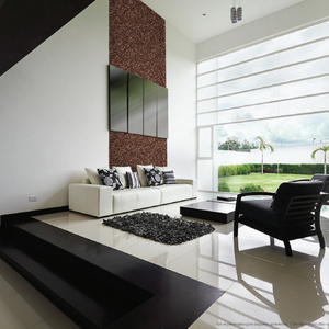 Papier peint texturé non tissé Glittex à paillettes marron brillant PC 44/12 Rouleau pour décoration intérieure de luxe 9,36 M2 - Product Image 2