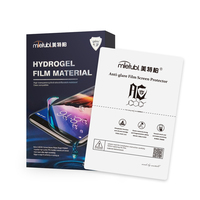 Feuille de protection d'écran en hydrogel mat, matière première pour machine de découpe de films de protection d'écran de téléphone portable, compatible avec tous les téléphones portables