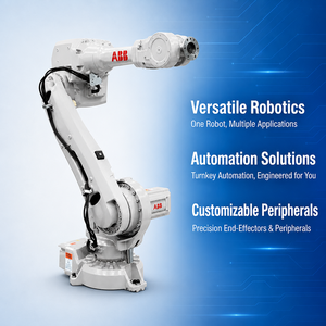 Robot industriel ABB <span class=keywords><strong>IRB</strong></span> <span class=keywords><strong>4600</strong></span> à 6 axes, charge utile de 40 kg, portée de 2,55 m, pour assemblage, fonderie et applications en salle blanche (2+). - Product Image 1
