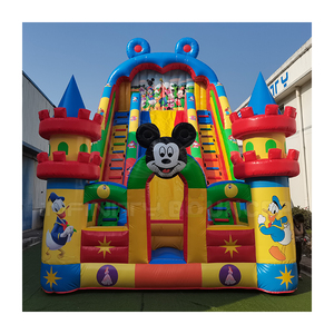 สไลเดอร์เป่าลมลายมิก<span class=keywords><strong>กี้</strong></span>เมาส์ขนาดใหญ่สำหรับเด็ก สไลเดอร์เป่าลม<span class=keywords><strong>การ</strong></span>์ตูนยักษ์ บ้านลมเด้งดึ๋งสำหรับเด็ก - Product Image 5