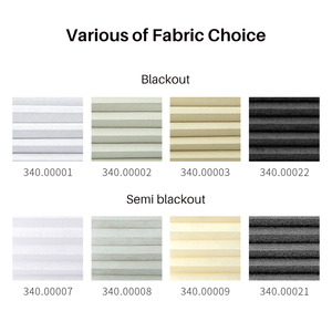 16 मिमी 20 मिमी कॉर्लेस मोटर चालित मिनी हनीमून कंघी ब्लैकआउट सेलुलर अंधा - Product Image 5