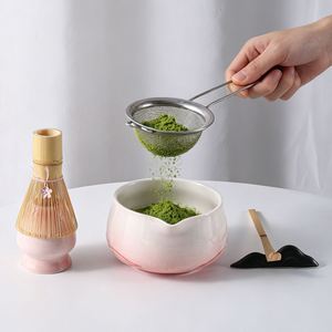 2P/Set Pink Color Unique Bowl Premium Cute Matcha Set - Product Image 4