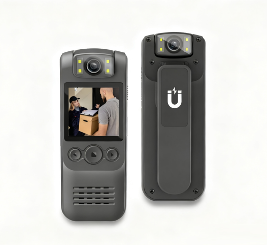 1080P HD Mini Body Camera with LED Flashlight Magnetic Clip WiFi Wireless Camcorder Loop Recording Portable Video Recorder