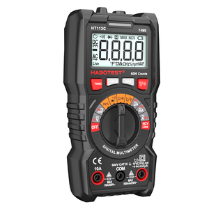 Multímetro <span class=keywords><strong>Digital</strong></span> Habotest HT113C com 6000 Contagens, Faixa Automática, Capacitância, Frequência, Ferramenta de Teste para Reparo de Celulares e Carros - Product Image 6