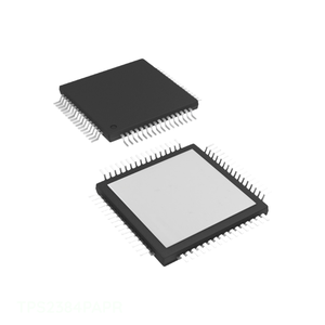 64 PowerTQFP IC POE CNTRL 4 CHANNEL 64HTQFP TPS2384PAPR Composant électronique de canal de distribution du fabricant, puce de gestion de l'alimentation (PMIC) - Product Image 1