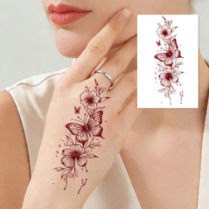 Tatuajes Temporales <span class=keywords><strong>de</strong></span> Henna a Prueba <span class=keywords><strong>de</strong></span> Agua para <span class=keywords><strong>Mujer</strong></span>, Pegatinas <span class=keywords><strong>de</strong></span> Papel Blanco, <span class=keywords><strong>Tatuaje</strong></span> Falso para Manos y Piernas, Diseño <span class=keywords><strong>de</strong></span> Arte Corporal con Transferencia <span class=keywords><strong>de</strong></span> Agua - Product Image 5
