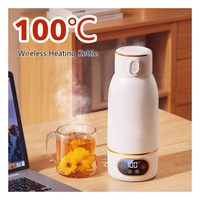 Chauffe-biberon portable USB pour voyage, extérieur, voiture, avec fonction de mélange pour un usage domestique et l'alimentation au lait