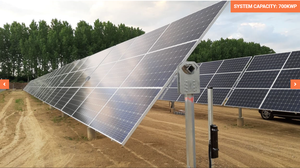 Seguimiento solar inteligente Sistema de seguimiento solar de un solo eje Kit de seguimiento solar - Product Image 5