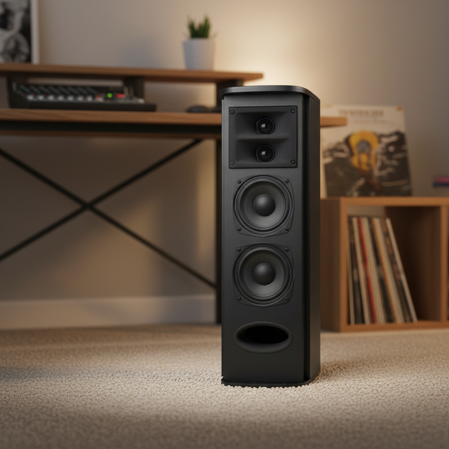 Professional 100W 4ohm Aluminum Alloy Unit Line Array Acoustic Column Speaker for Digital Courts Conference