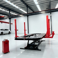 Banc de redressage de carrosserie automobile en acier M-6 avec tour de traction à 360° et capacité de levage de 3500 kg