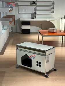 Modern Durable Light Luxury Eco-Friendly <b>Adjustable</b> Customised Color Professional Stainless Steel Modular Dresser Cabinet <b>Table</b> - Product Image 6