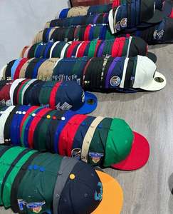 Vente en gros Casquettes originales ajustées <span class=keywords><strong>New</strong></span> Gorras <span class=keywords><strong>Era</strong></span> unisexe Casquettes Hip Hop Outdoor Snapbacks 3D Sports brodés 6 Panel Casquettes de marque - Product Image 2