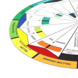 Tatuaggio guida ruota dei colori per il sopracciglio pigmento per il labbro trucco permanente tavolozza di colori misti ruote guida arte classe di insegnamento strumento - Product Image 5