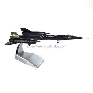 Modèle d'<span class=keywords><strong>avion</strong></span> militaire moulé sous pression en Offre Spéciale SR-71 modèle Blackbird <span class=keywords><strong>1</strong></span>/<span class=keywords><strong>144</strong></span> modèles de chasseurs d'avions de véhicules en métal pour l'affichage - Product Image 2