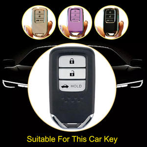 Innofit HOA4 TPU Car Key Shell Fabricante para Honda Alison Odyssey <span class=keywords><strong>Guandao</strong></span> Anti Fall Multicolor Auto Accesorios - Product Image 2