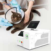 Système de lithotripsie laser vétérinaire à fibre de thulium 1940 nm pour la chirurgie des calculs urinaires chez les animaux de compagnie