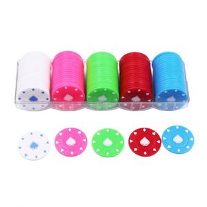 Jetons de poker personnalisés en PS, vente en gros, logo personnalisé, qualité casino, jetons de poker en plastique pour Texas Hold'em, jeux à domicile et en club - Product Image 2