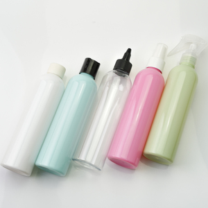 Botella de Spray de Plástico PET de 250 ml, Estilo Cilindro de Lujo, Vacía, <span class=keywords><strong>para</strong></span> Envasado de Cosméticos, Reciclable - Product Image 3