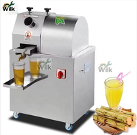 Commerciële Elektrische Suikerrietpers Met Motor Drankpersmachine Voor Suikerriet Knijpen Fruit & Groente Machine