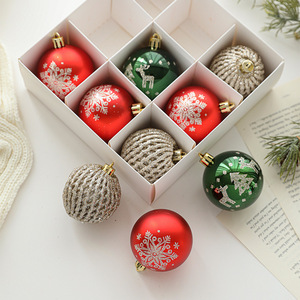 Luxury Glitter Xmas Balls Gift <b>Box</b> <b>Christmas</b> Tree Decor Glitter Shatterproof Plastic Baubles Hanging <b>Christmas</b> Ball Ornaments - Product Image 6