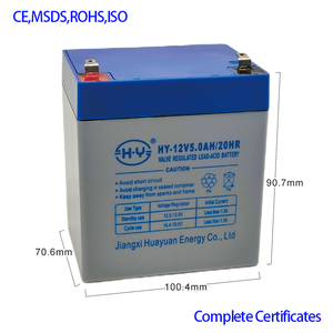 Аккумулятор 12В 5Ач, свинцово-кислотный герметичный гелевый аккумулятор 12В - Product Image 2