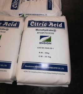 Precio competitivo de grado alimenticio ácido cítrico anhidro y monohidrato ácido de limón ácido cítrico - Product Image 3