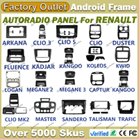 Universeller Autoradio-Einbaurahmen für RENAULT Fahrzeuge, Android-Dash-Kit, DVD-Player-Rahmen, Auto-Stereo-Faszia, Autoradio-Rahmen