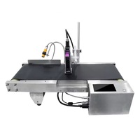 TIJ Online-Tinten strahl drucker & Tinten datum Barcode QR-Code Variable Daten Logo Frist Thermische automatische Förderband-Produktions linie