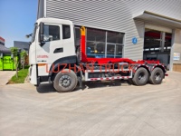 Camion benne à bras de levage Sinotruk Howo 6x4 20 tonnes avec système de levage à crochet pour déchets