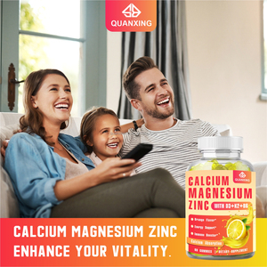 เยลลี่สารสกัดสมุนไพรผสมแมกนีเซียม ดี3 เค2 บี6 1000มก. สำหรับผู้ใหญ่-เพื่อการจัดการพลังงาน 60 เม็ด - Product Image 4