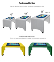 Table basse interactive intelligente à écran tactile LCD numérique 32 43 49 55 pouces