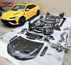 兰博基尼Urus Suv升级MSY 3风格前保险杠后保险杠侧裙干碳纤维车身套件批发商 - Product Image 4