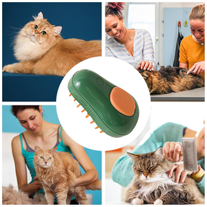 Cepillo portátil multifuncional ABS para aseo de mascotas, herramienta de masaje para gatos para perros y gatos - Product Image 5