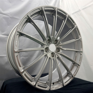 Nuevas llantas forjadas de venta directa de fábrica 5x112 19x10.5 19x9 con revestimiento plateado, radios múltiples, de una pieza, de aleación de aluminio para <span class=keywords><strong>Mercedes</strong></span> S550 <span class=keywords><strong>Coupé</strong></span> - Product Image 2
