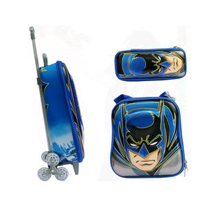 Juego <span class=keywords><strong>de</strong></span> Maletas para Niños <span class=keywords><strong>de</strong></span> <span class=keywords><strong>Marcas</strong></span> al por Mayor, Maleta Rígida Impermeable <span class=keywords><strong>de</strong></span> EVA <span class=keywords><strong>con</strong></span> Diseño 3D, 6 <span class=keywords><strong>Ruedas</strong></span>, Mochila <span class=keywords><strong>con</strong></span> <span class=keywords><strong>Ruedas</strong></span> para Primaria - Product Image 3