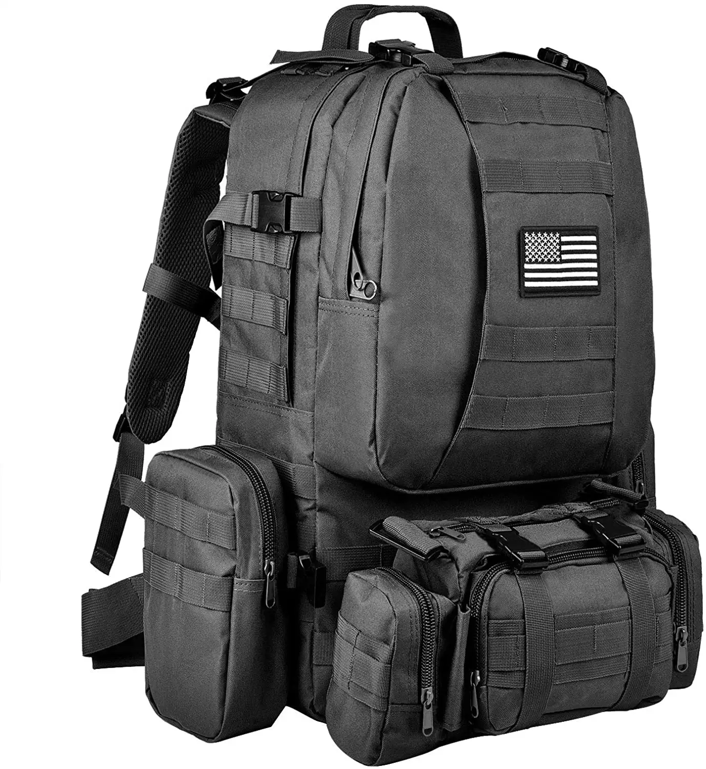Multi functional Backpack Double Rucksack ultra light Pack Detachable Bag