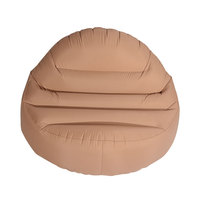 Canapé gonflable moderne de style japonais en PVC, personnalisable, pour intérieur/extérieur, camping, jardin, avec pompe intégrée, idéal pour le gaming