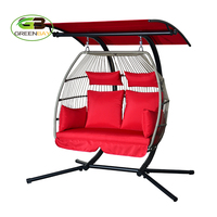 Chaise balançoire suspendue en acier pour Patio, mobilier d'extérieur, bon marché, Bali