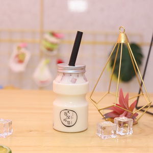Botella de PET Vacía de 350 ml, 500 ml, 700 ml, con Tapa, Botella Transparente para Té Boba, para Bebidas Frías DIY - Product Image 5