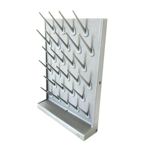 Estante de Secado de Laboratorio HDPP Ecológico Sin Contaminación con 27 Pines Desmontables de un Solo Lado para Laboratorio de I+D de Formulación Cosmética - Product Image 6