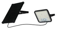 Projecteur solaire LED professionnel breveté 60W 9600lm Série Cube avec une grande surface d'éclairage